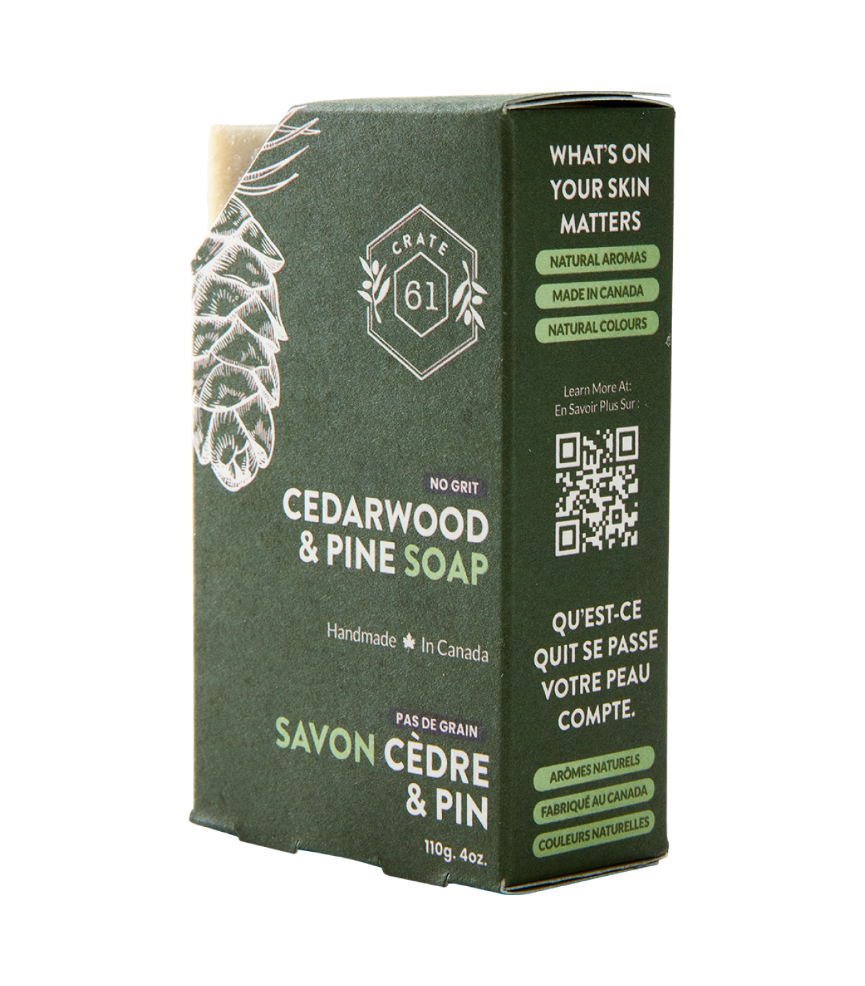 Crate 61 Organics Cedarwood & Pine 手工皂 產品細節圖 8