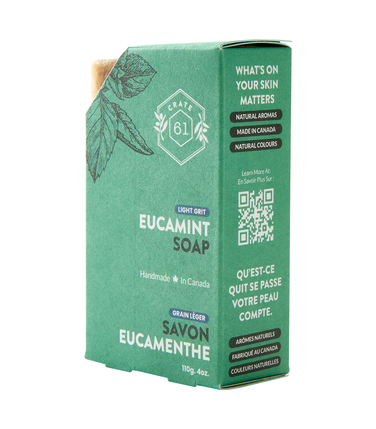 Crate 61 Organics Eucamint 手工皂 產品細節圖 8