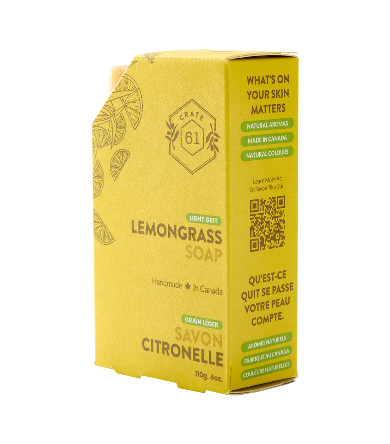 Crate 61 Organics 檸檬草 手工皂 產品細節圖 8