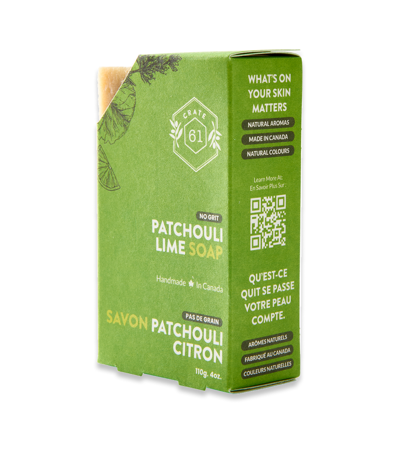 Crate 61 Organics Patchouli Lime 手工皂 產品細節圖 8