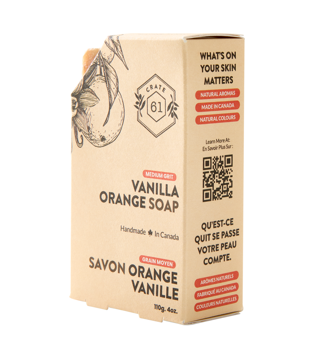 Crate 61 Organics Vanilla Orange 手工皂 產品細節圖 8