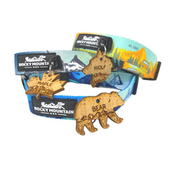 Rocky Mountain Dog Personalized Wooden Shape Dog 寵物名牌s 產品細節圖 8