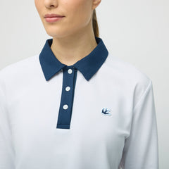 Tilley Preppy Pique 長袖 Stripe Placket Polo 恤 產品細節圖 8