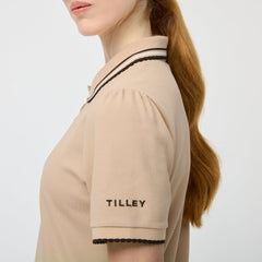 Tilley Preppy Pique Puff Sleeve Polo 恤 產品細節圖 8