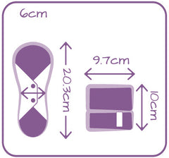 Öko Créations Kit Öko｜Teens | J'me lance｜Serviette et 可洗護墊 | Pour Ado 產品細節圖 8