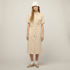 Tilley Tencel 棉質 Safari Midi 連身裙 產品細節圖 9