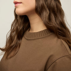 Tilley Rib Neckline Cropped T 恤 產品細節圖 10
