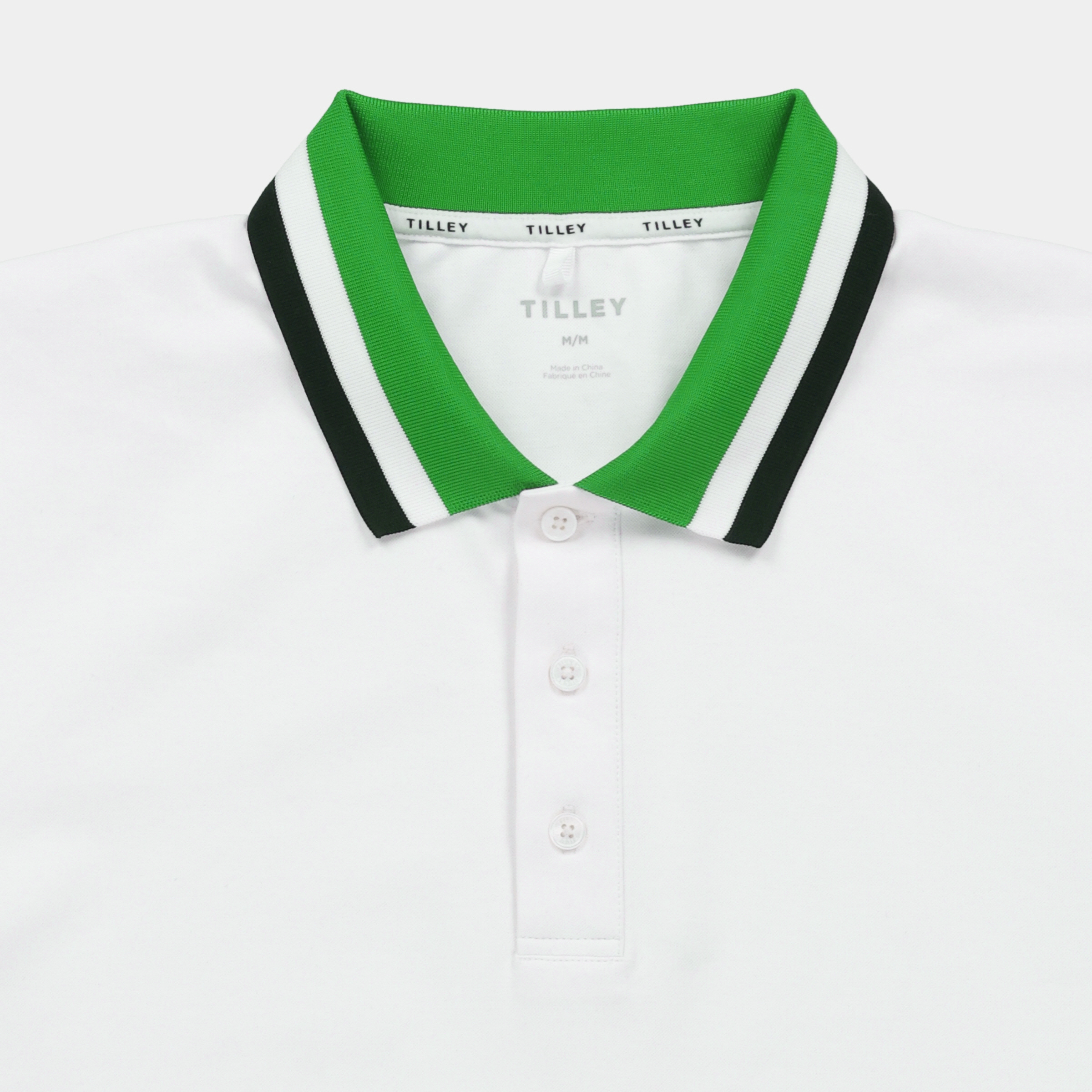 Tilley Supima Pique Stripe Polo 恤 產品細節圖 10