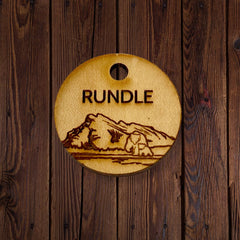 Rocky Mountain Dog Personalized Wooden Dog 寵物名牌 產品細節圖 11
