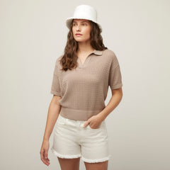 Tilley Open Knit 短袖 Polo 恤 產品細節圖 11