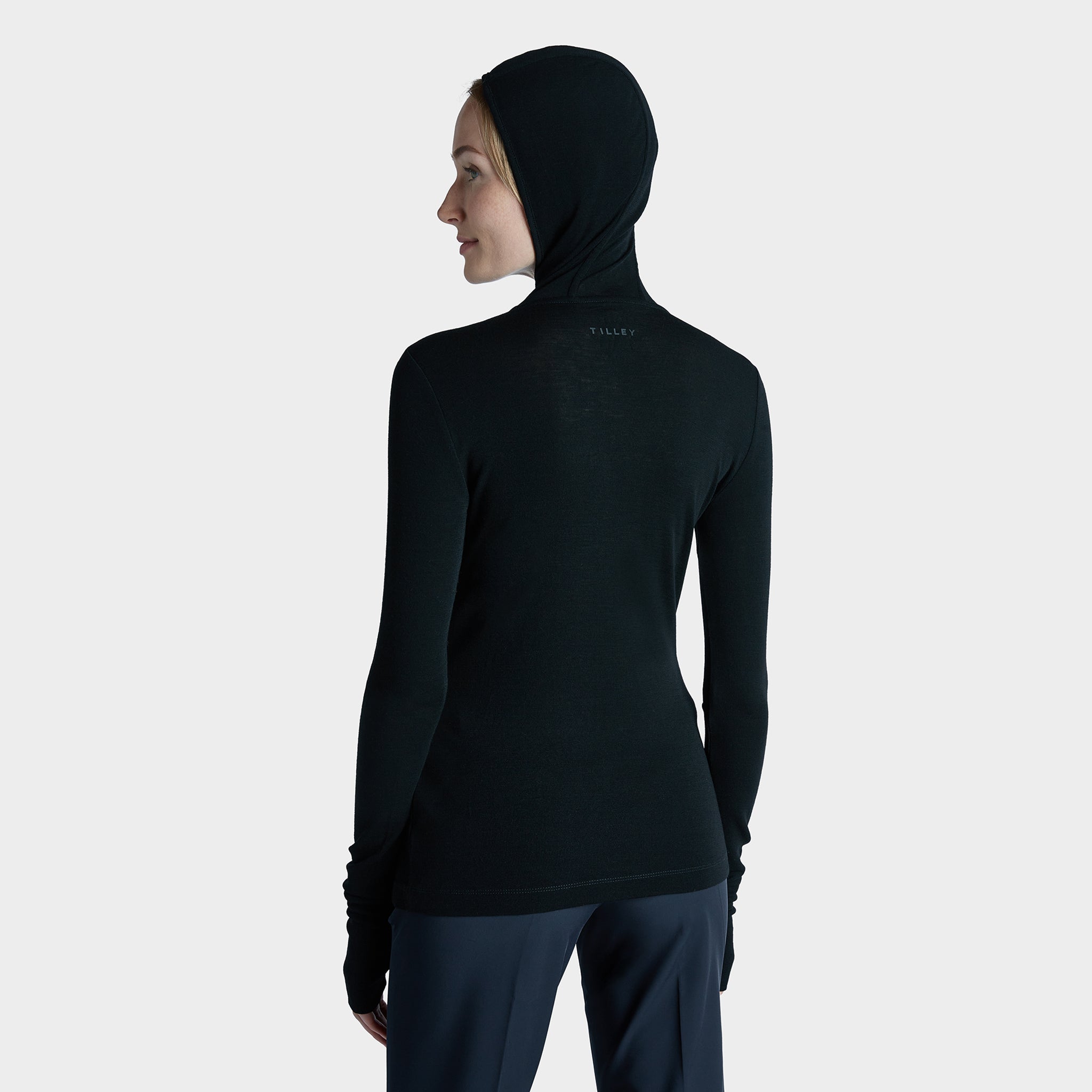 Tilley 美麗諾羊毛 Rib Hooded 恤衫 產品細節圖 12