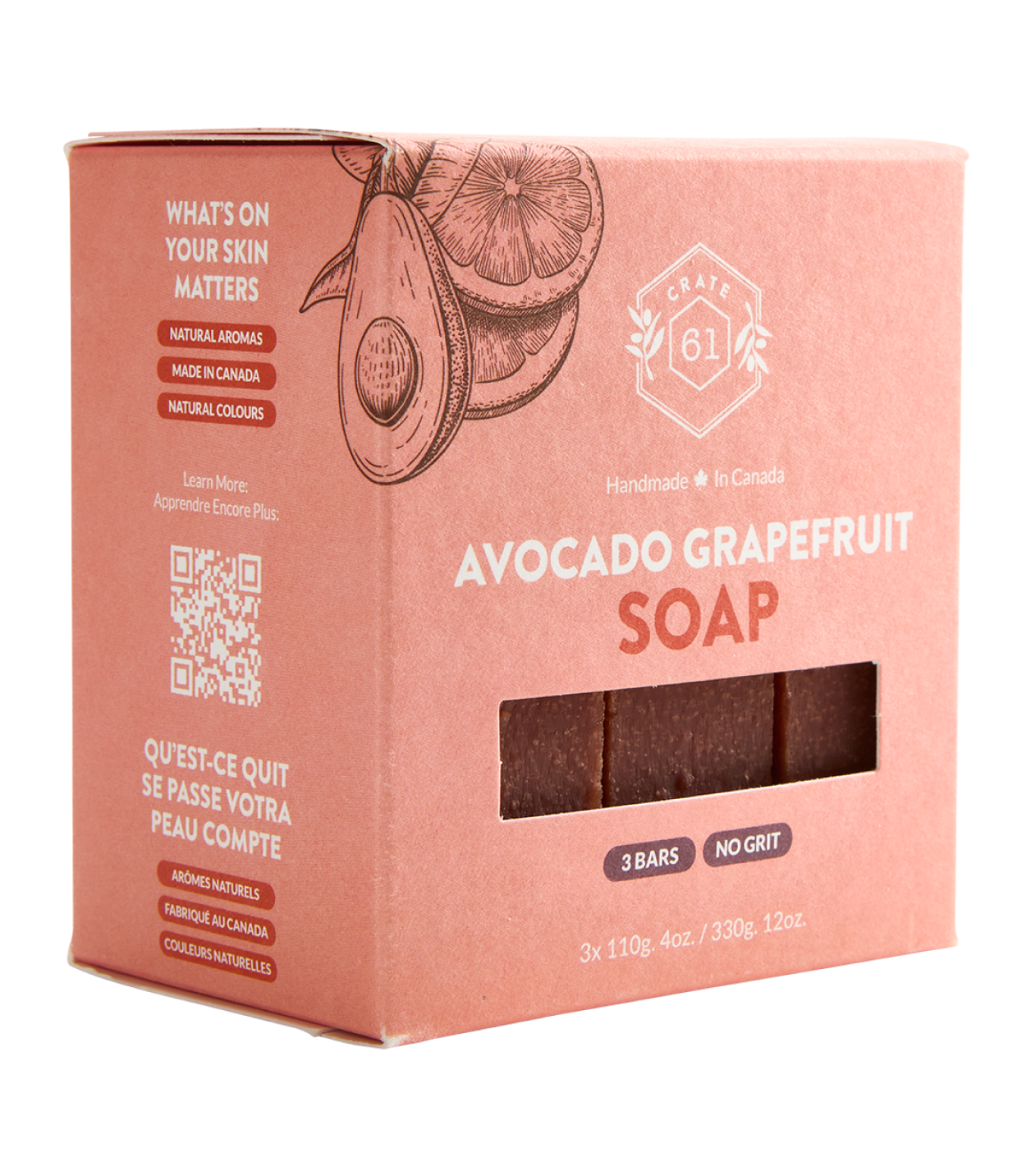 Crate 61 Organics Avocado Grapefruit 手工皂 產品細節圖 12