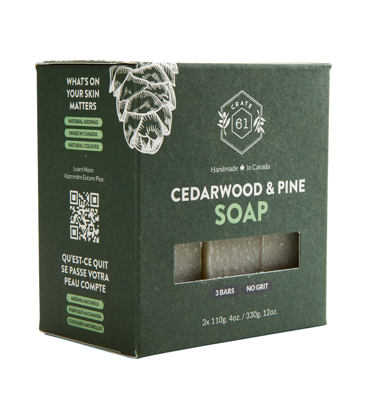 Crate 61 Organics Cedarwood & Pine 手工皂 產品細節圖 12