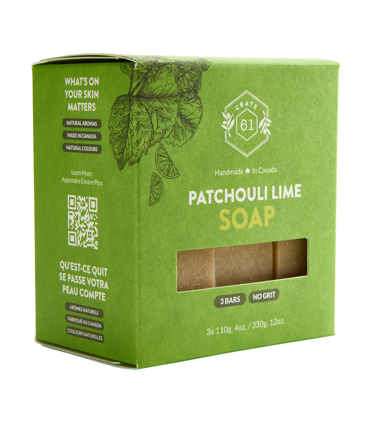 Crate 61 Organics Patchouli Lime 手工皂 產品細節圖 12