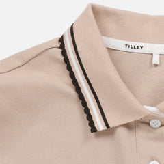 Tilley Preppy Pique Puff Sleeve Polo 恤 產品細節圖 12