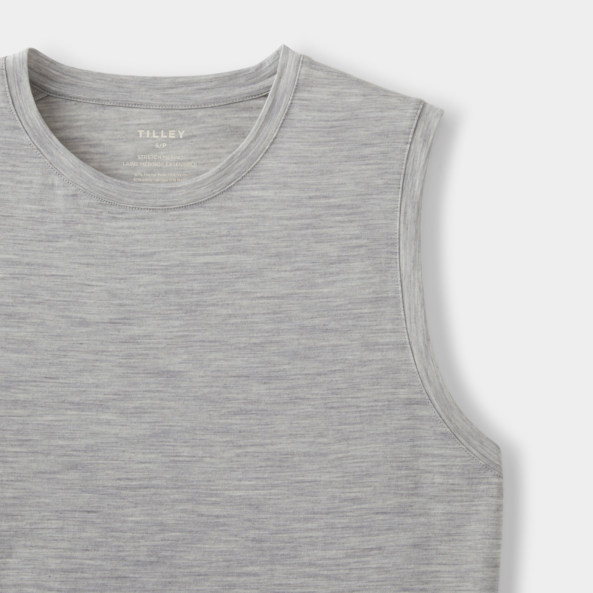 Tilley 美麗諾羊毛 Muscle Tank 產品細節圖 14