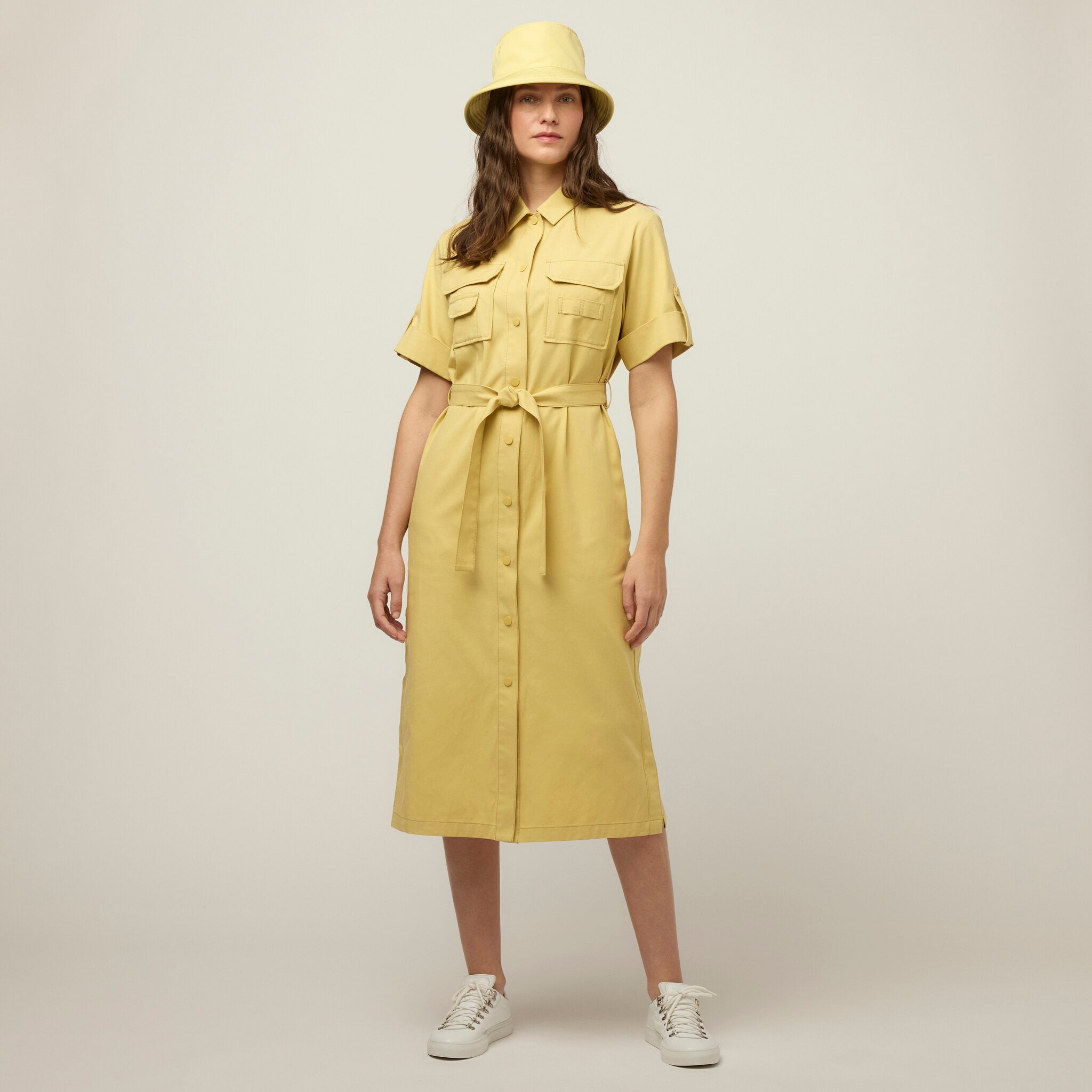 Tilley Tencel 棉質 Safari Midi 連身裙 產品細節圖 15