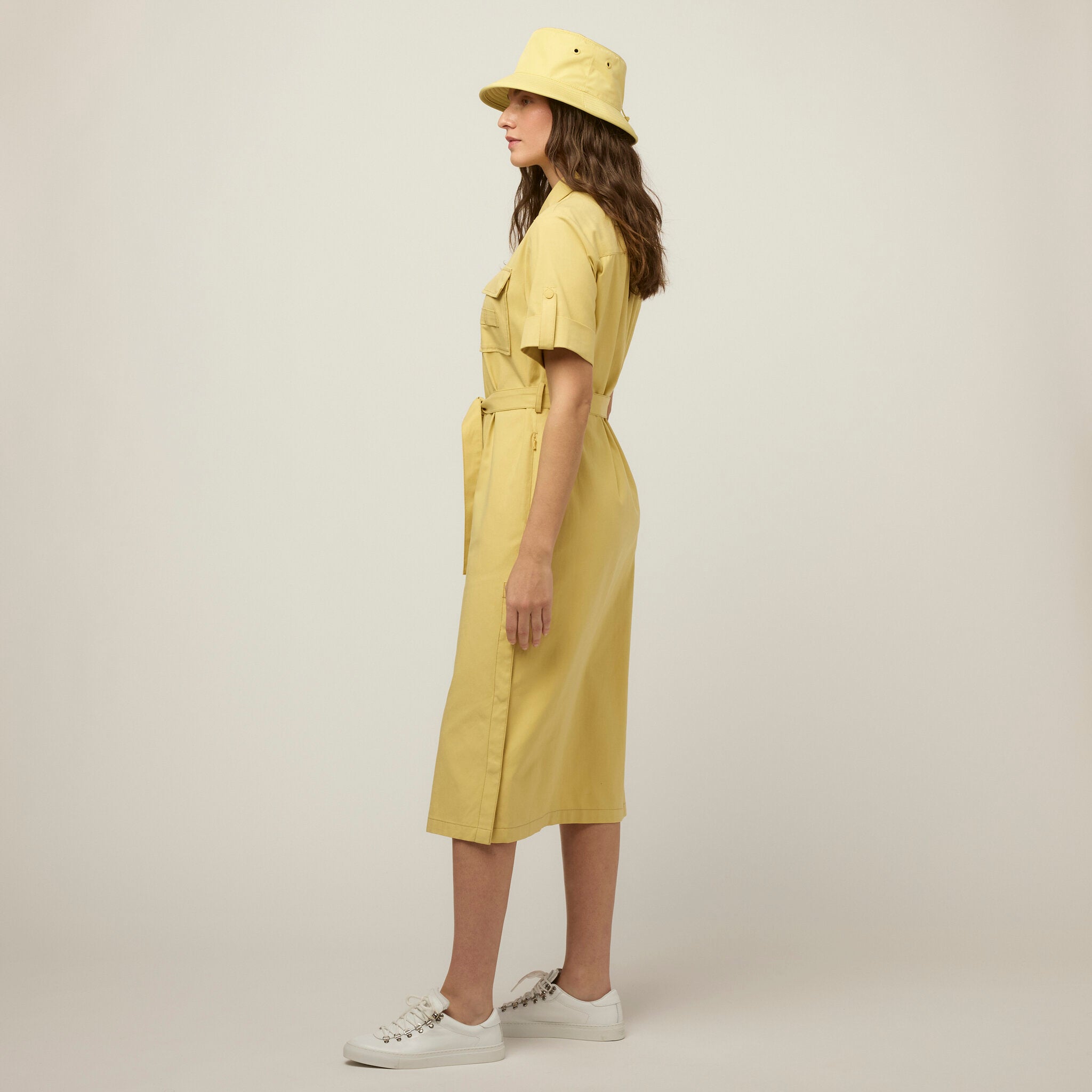 Tilley Tencel 棉質 Safari Midi 連身裙 產品細節圖 16