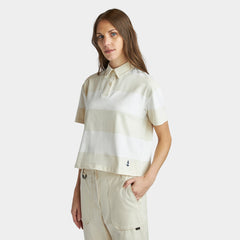 Tilley Stripe Marine Cropped Polo 恤 產品細節圖 17