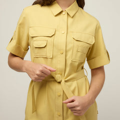 Tilley Tencel 棉質 Safari Midi 連身裙 產品細節圖 18