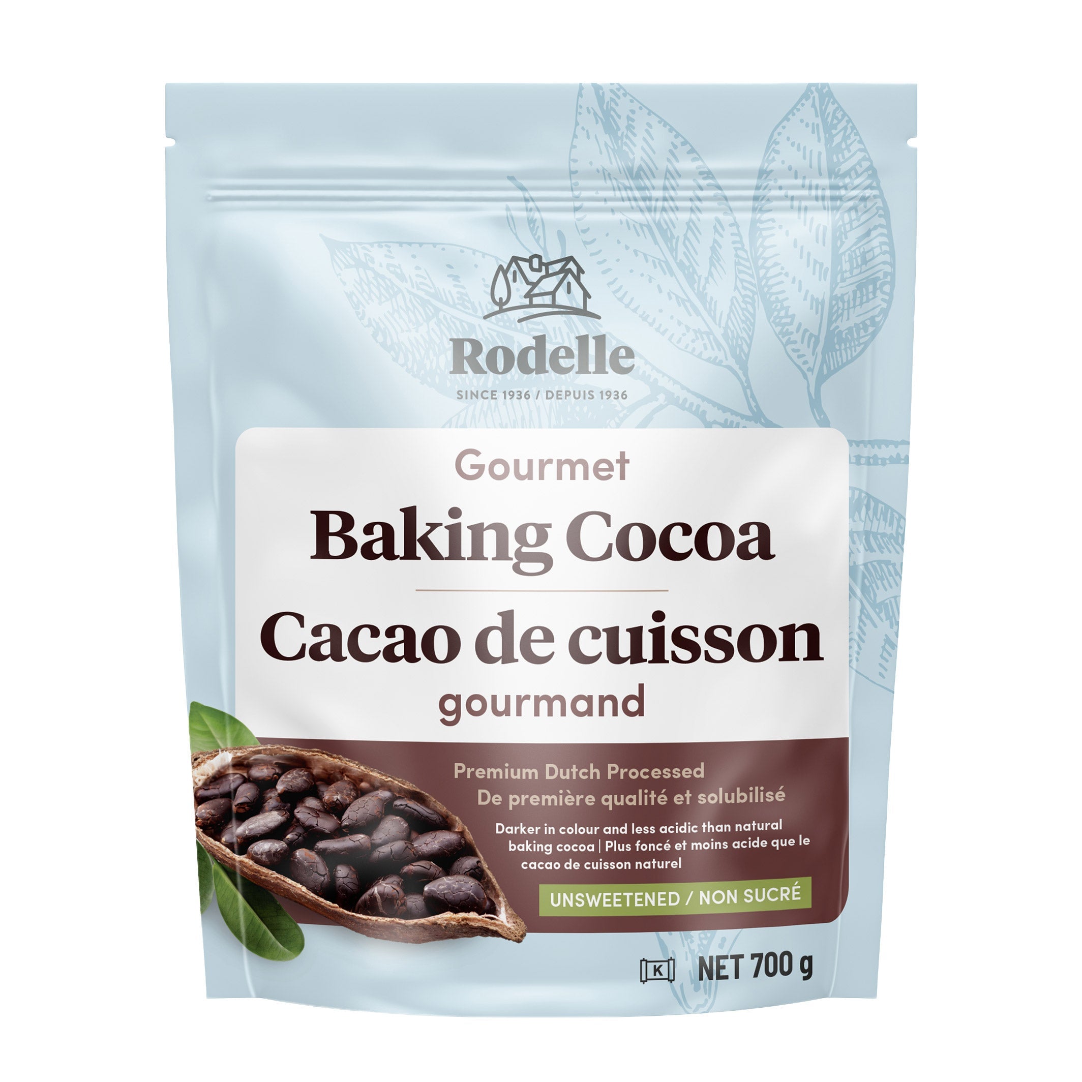 Rodelle 無糖荷蘭式鹼化烘焙可可粉 (700g) 產品圖片 2