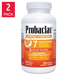 Probaclac Probaclac Probiotics, 7 Strains, 6.5 Billion CFU, 2 x 120 Capsules 產品圖片 1