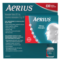 Aerius Aerius Allergy Relief Desloratadine 5 mg, 130 Tablets 產品圖片 1