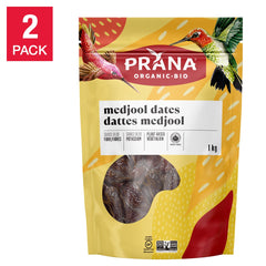 Prana 有機 Medjool 椰棗 大粒天然乾果 (1kg x 2包) 產品圖片 1