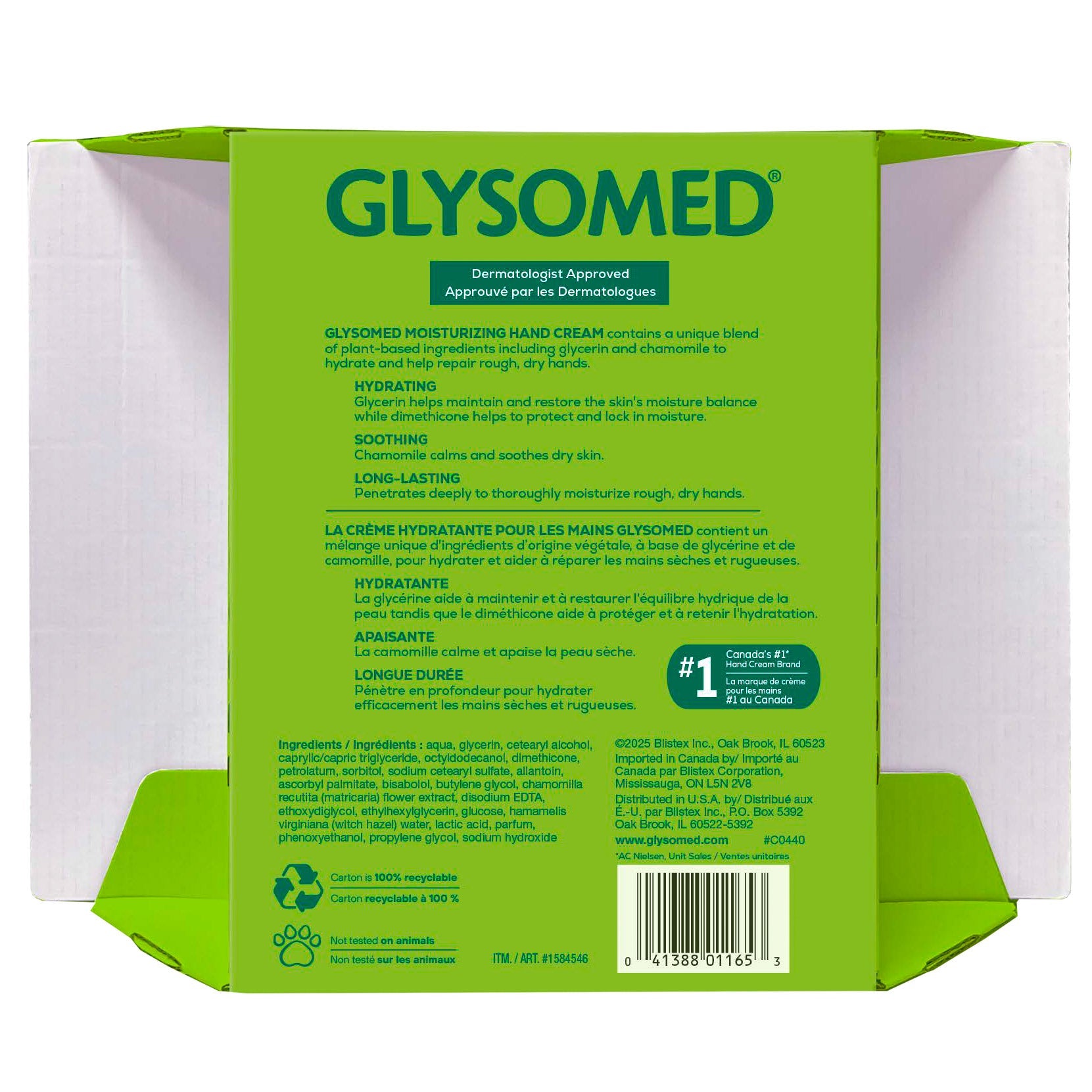 Glysomed 甘油洋甘菊護手霜 (3支裝) 產品圖片 2