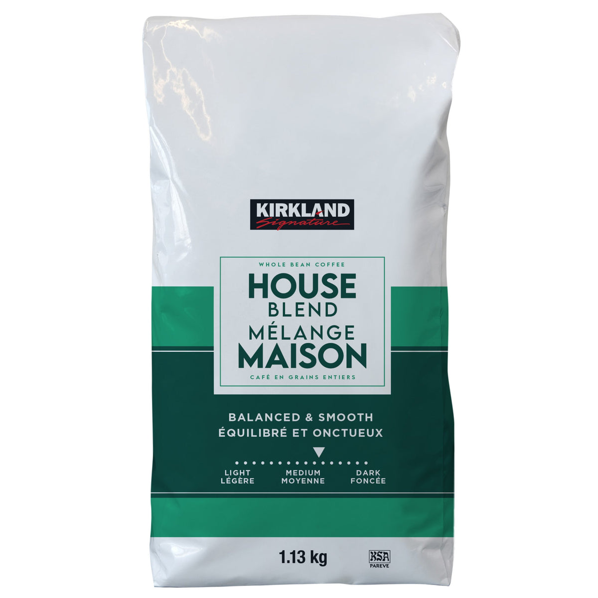 Kirkland Signature House Blend 中深焙原粒咖啡豆 (1.13kg) 產品圖片 1