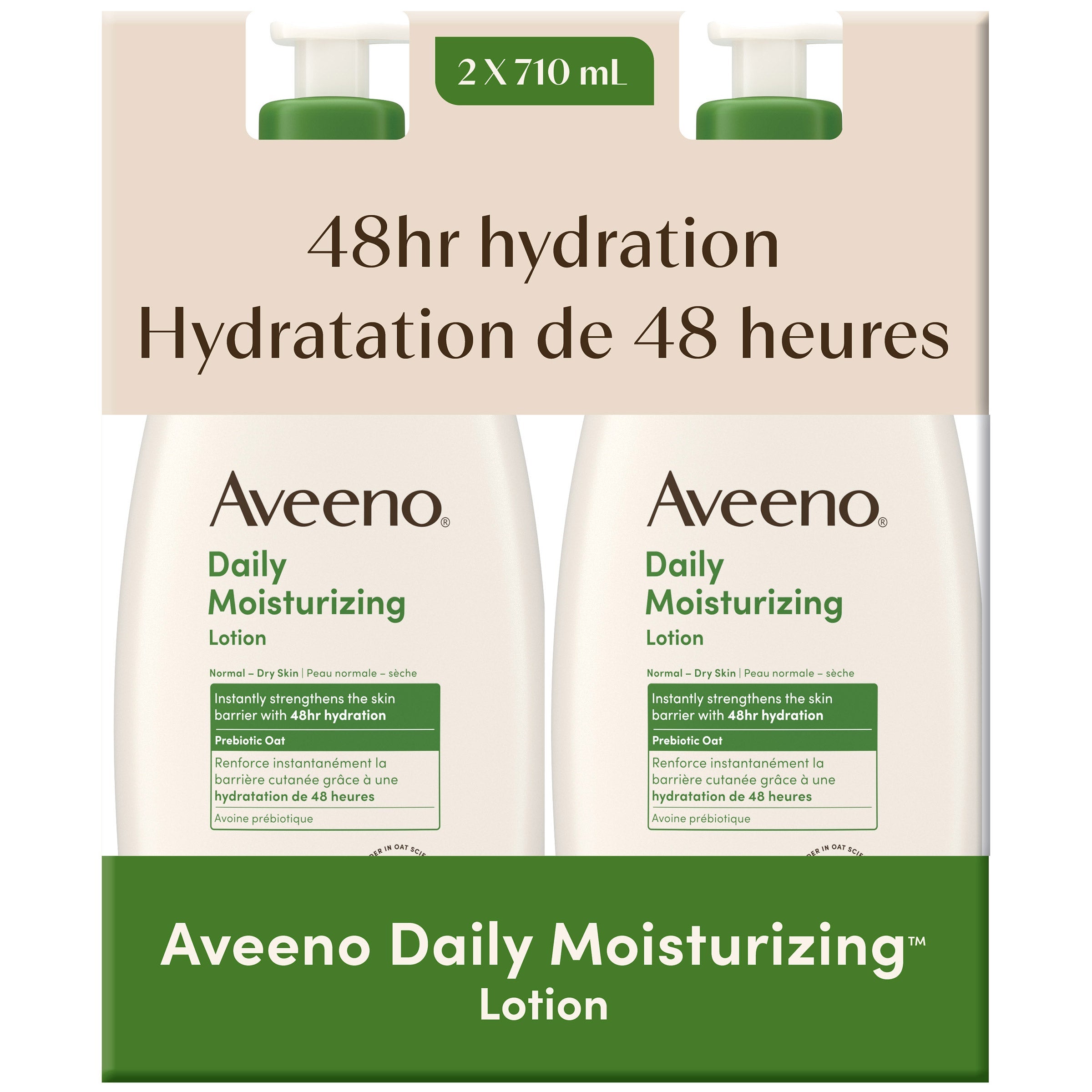 Aveeno 保濕潤膚乳 (710mL x 2) 產品圖片1
