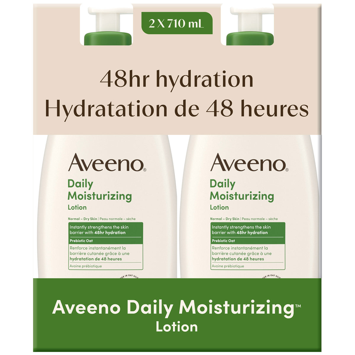 Aveeno 保濕潤膚乳 (710mL x 2) 產品圖片1