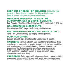 天然蜂膠液 (無酒精配方) 200ml (100ml x 2樽) | 海外代購