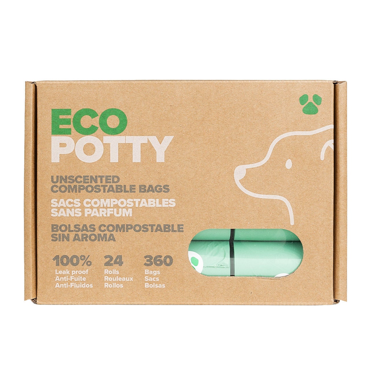ECO POTTY 可堆肥寵物便便袋 (360個) 產品圖片 1
