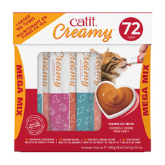 Catit Creamy 貓貓肉泥小食超級雜錦 (15g x 72條) 產品圖片 1