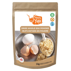 Happy Yak 巴士德消毒全蛋粉｜約40份・每份相等於2.5隻蛋 (1kg) 產品圖片 1