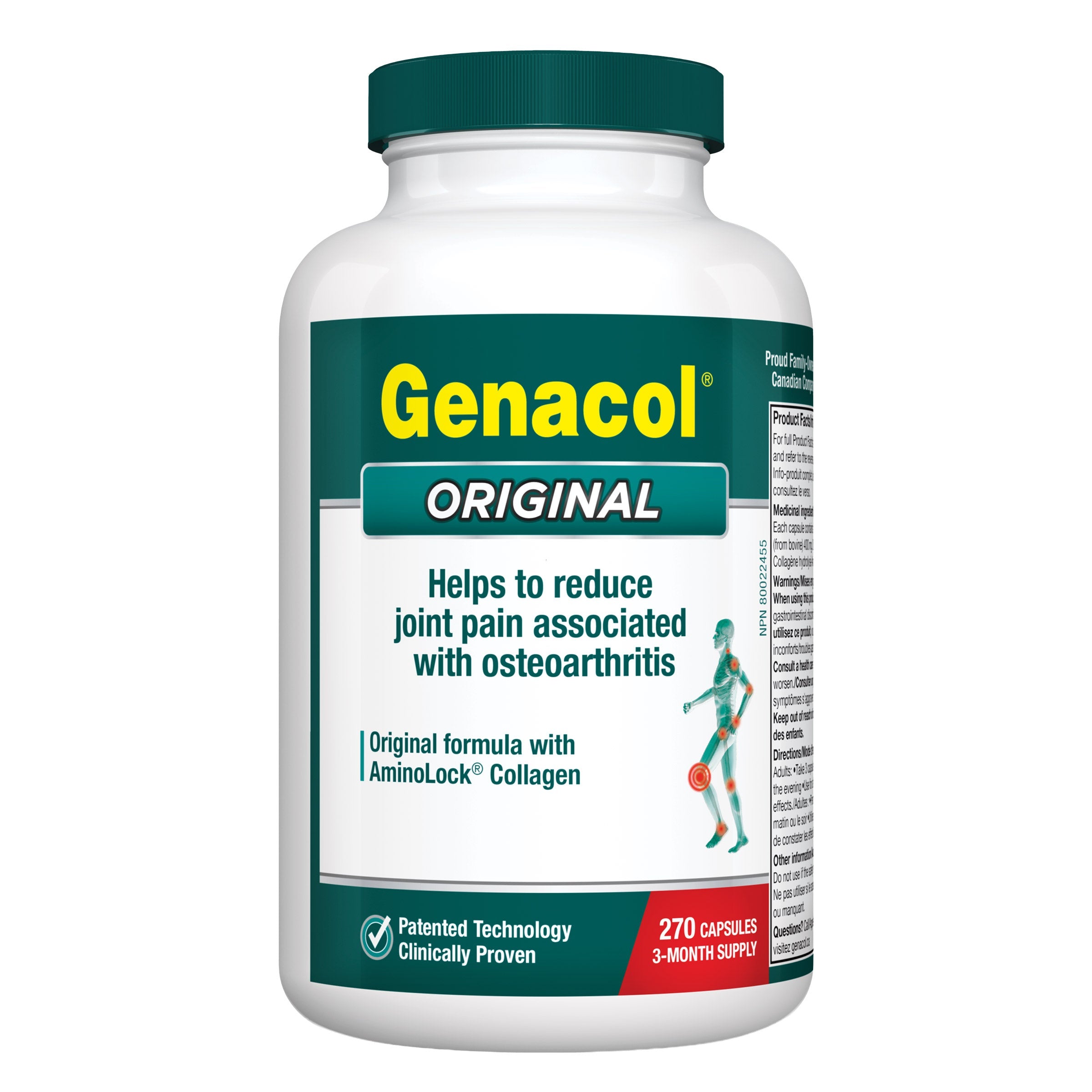Genacol Original 原味水解膠原蛋白膠囊 (270粒) 產品圖片 1