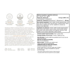Youtheory K2+D3 零糖骨骼健康軟糖 (120粒) 產品圖片 2