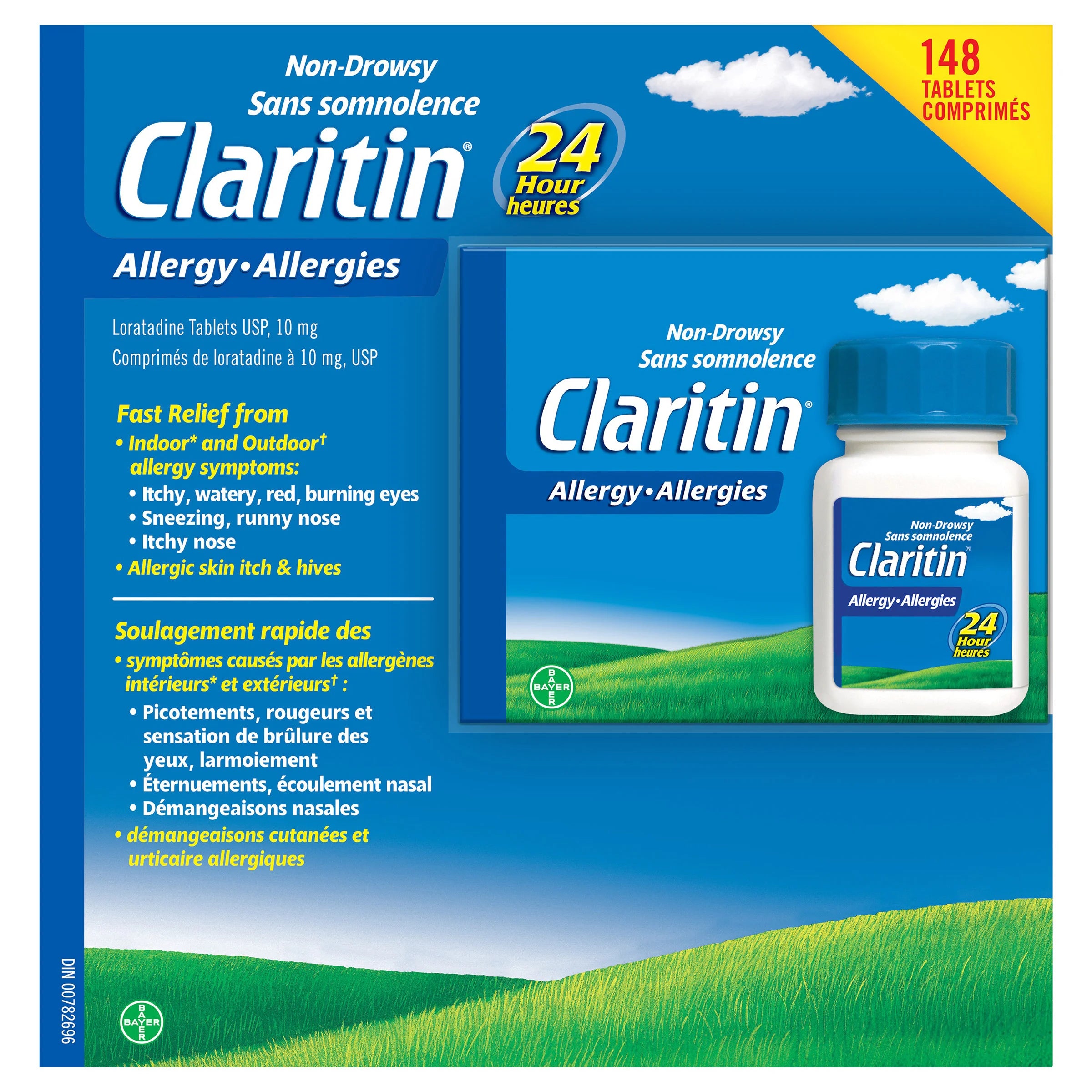 Claritin Claritin Allergy, 10 mg, 148 Tablets 產品圖片 1