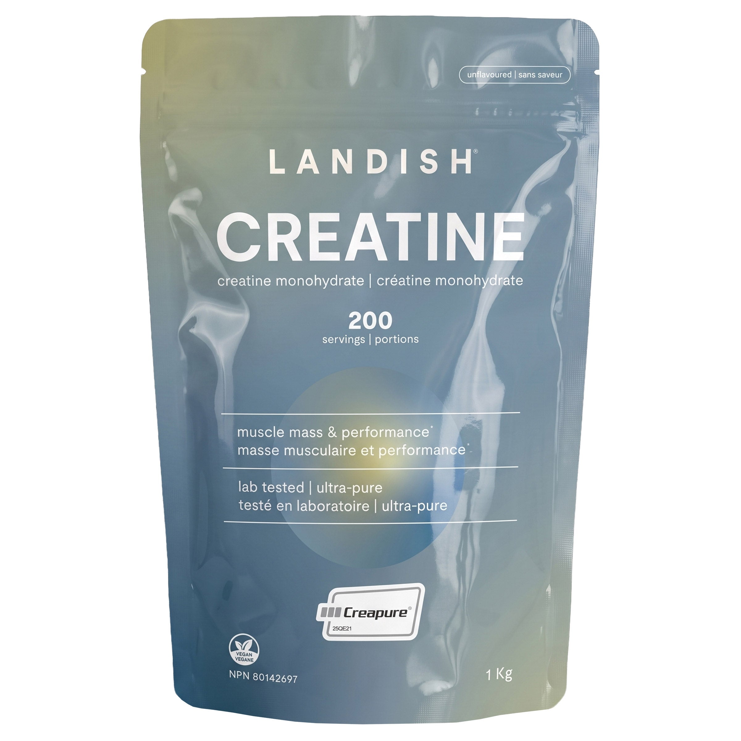 Landish Creapure 高純度一水肌酸粉 (1kg) 產品圖片 1