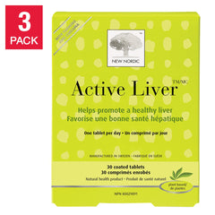 New Nordic New Nordic Active Liver, 3 x 30 Tablets 產品圖片 1
