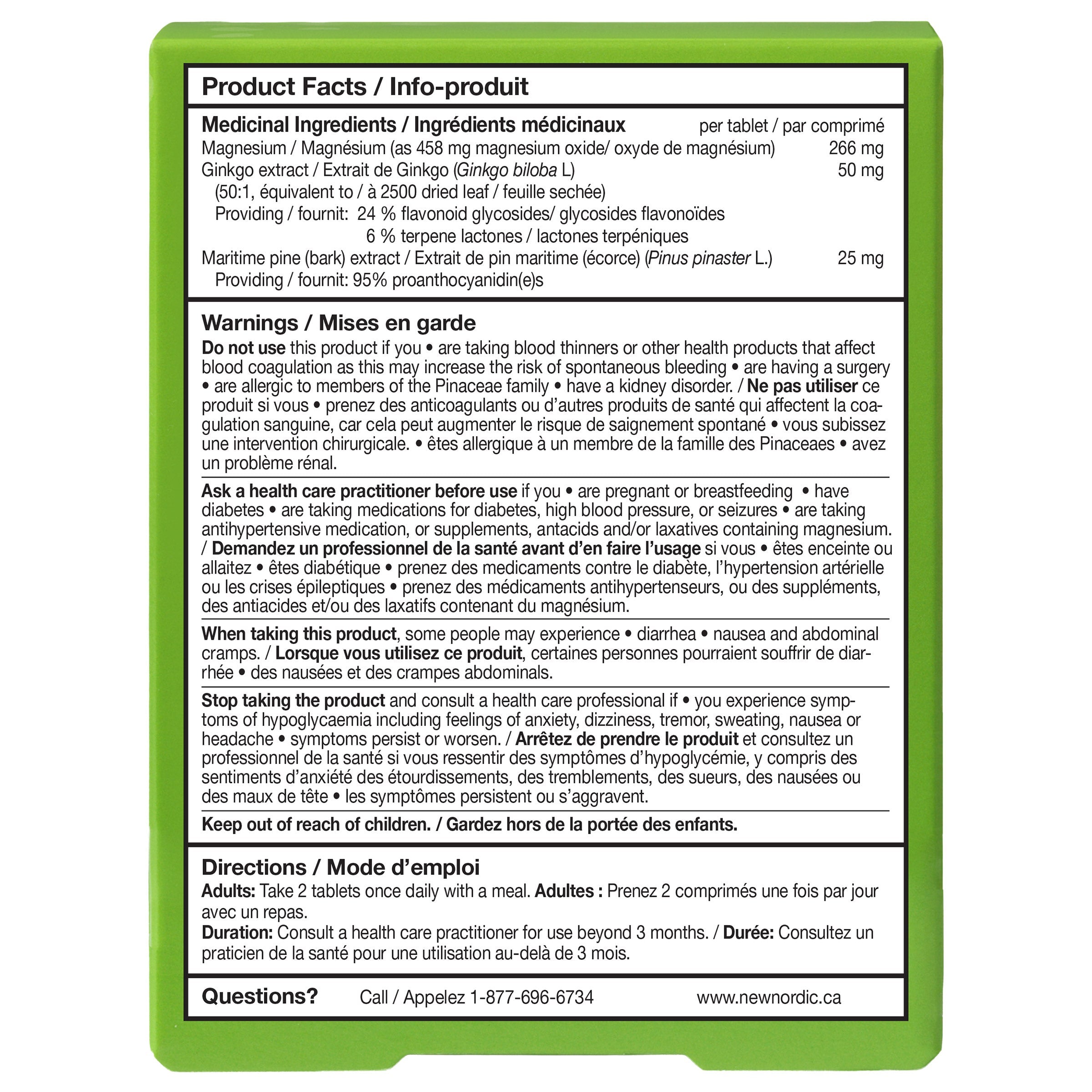 New Nordic New Nordic Ear Tone Plus, 3 x 60 Tablets 產品圖片 2
