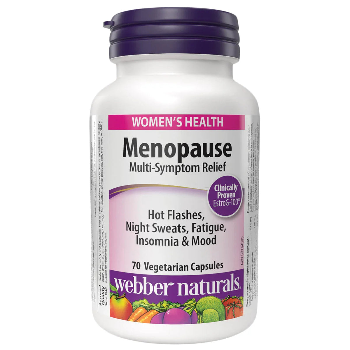 Webber Naturals 更年期多症狀舒緩配方 (70粒) 產品圖片 1
