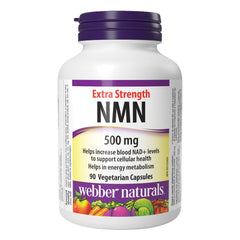 Webber Naturals NMN 500mg 素食膠囊 (90粒) 產品圖片 3
