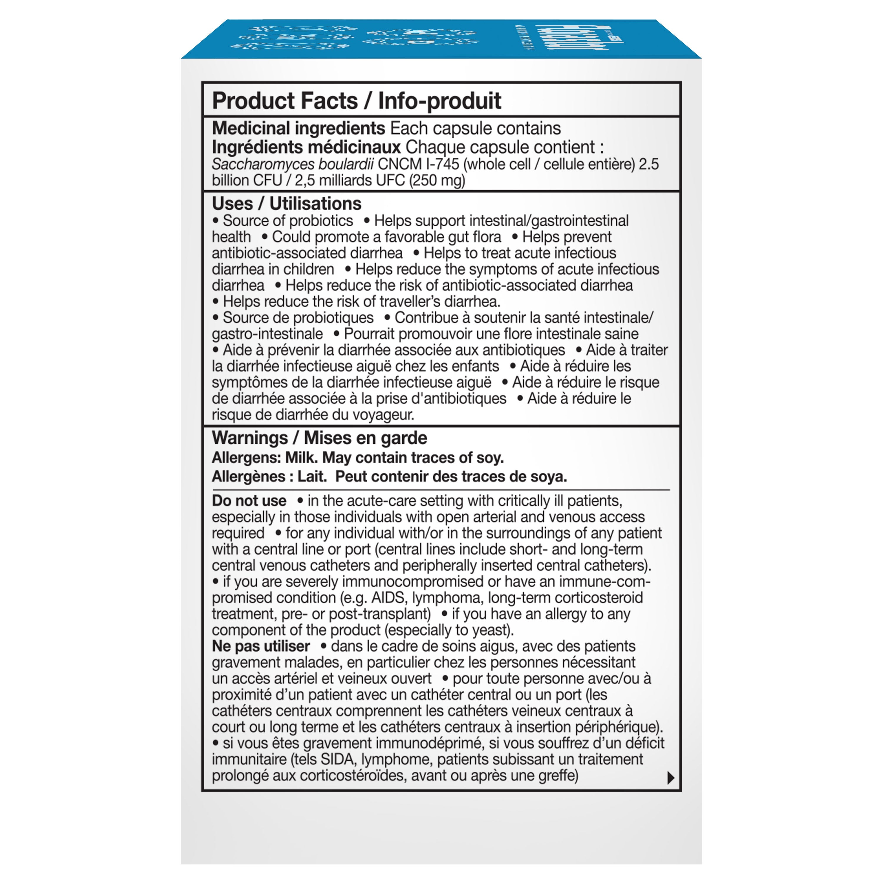 Florastor Florastor Daily Probiotic Supplement, 2 x 50 Capsules 產品圖片 5