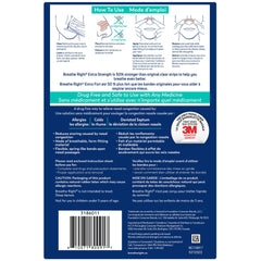 Breathe Right Breathe Right Extra Strength Clear, 72 Strips 產品圖片 2