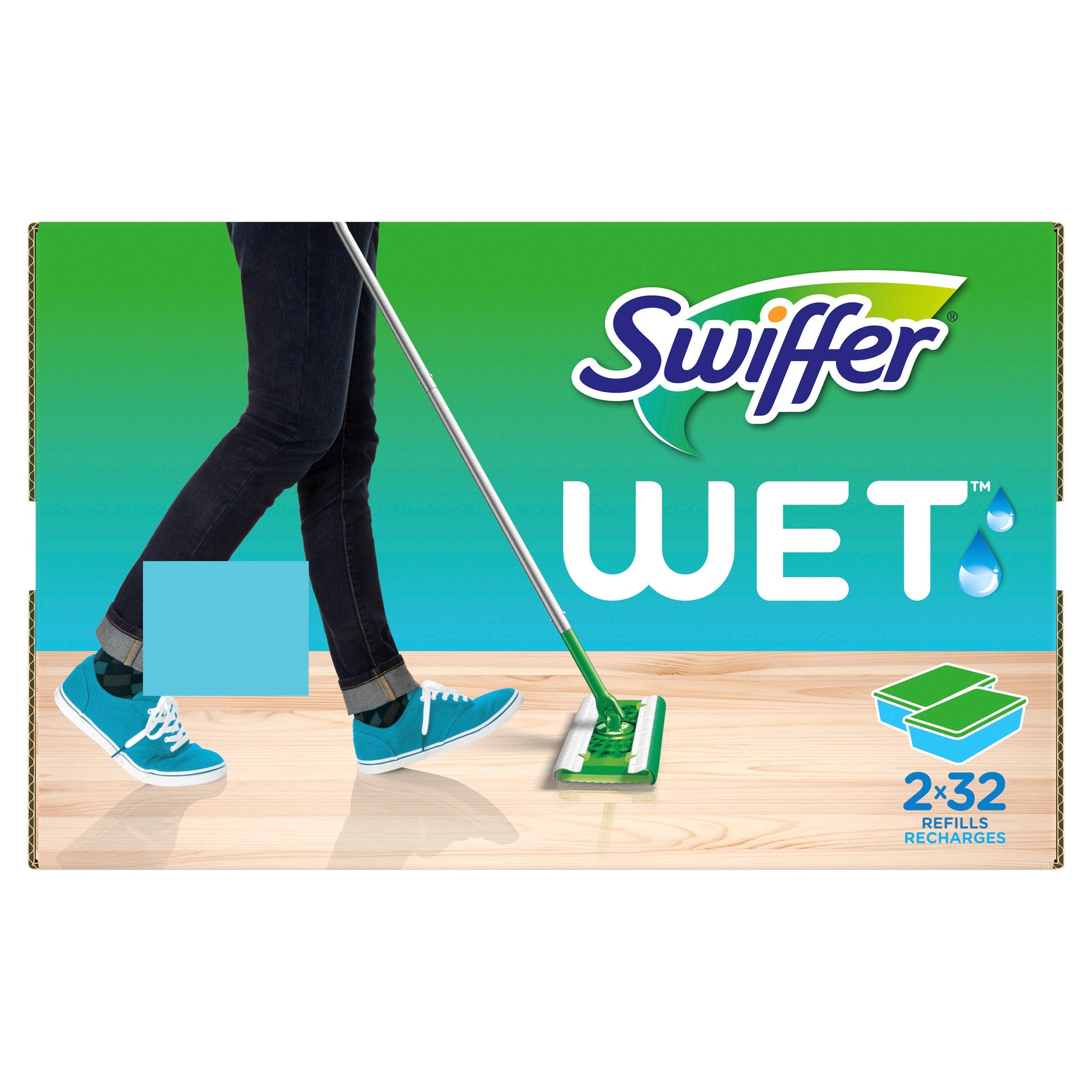 Swiffer 濕式拖地抹布補充裝 (64count) 產品圖片5