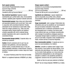 Webber Naturals Advanced 薑黃高吸收膠囊 (120粒) 產品圖片 2