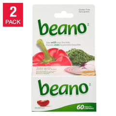 Beano Beano Alpha-Galactosidase Enzyme Tablets, 2 x 60 Tablets 產品圖片 1