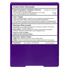 New Nordic New Nordic Blue Berry Strong, 3 x 60 Tablets 產品圖片 2
